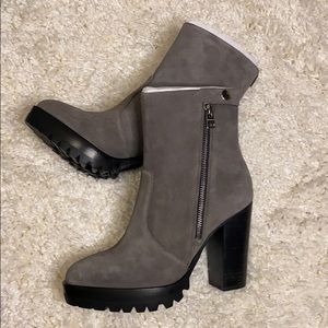 AllSaints heeled booties (BRAND NEW, NEVER WORN)